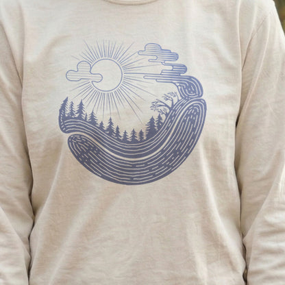 Forest Flow Cotton Long Sleeve