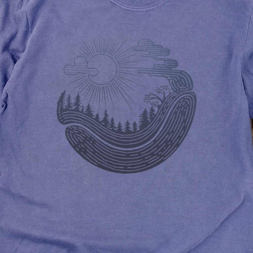 Forest Flow Cotton Long Sleeve