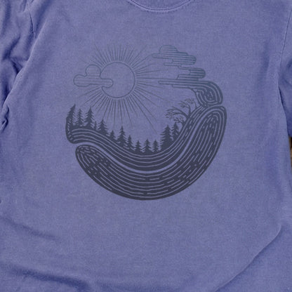 Forest Flow Cotton Long Sleeve