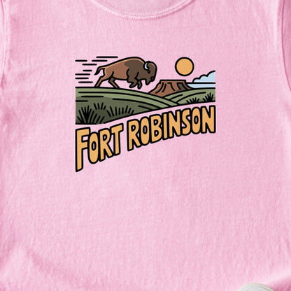 Fort Robinson State Park Kids Cotton T-Shirt