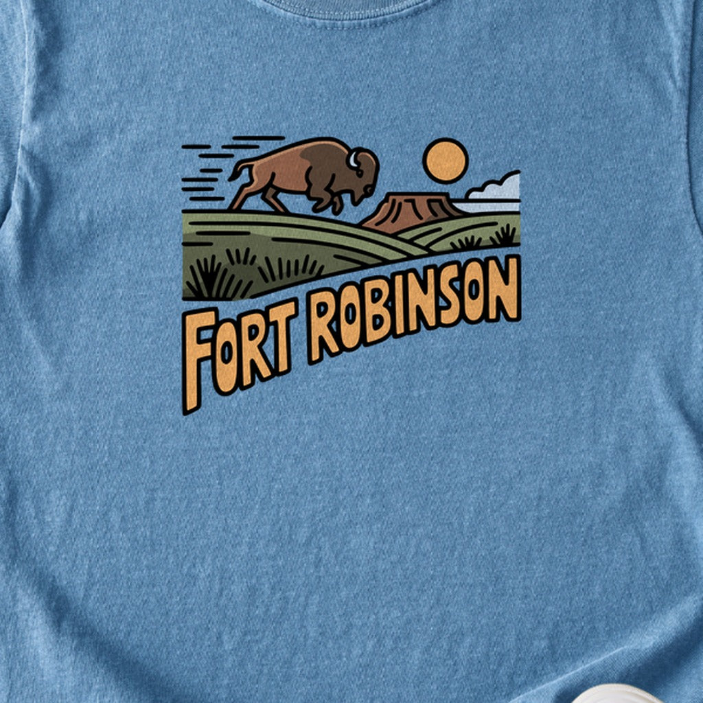 Fort Robinson State Park Kids Cotton T-Shirt