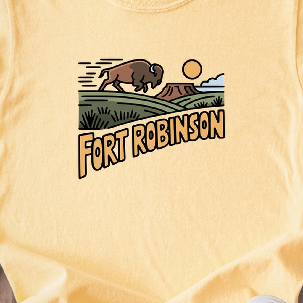 Fort Robinson State Park Kids Cotton T-Shirt