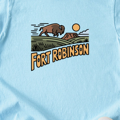 Fort Robinson State Park Kids Cotton T-Shirt
