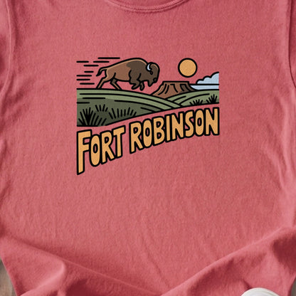 Fort Robinson State Park Kids Cotton T-Shirt