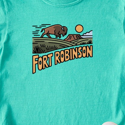 Fort Robinson State Park Kids Cotton T-Shirt