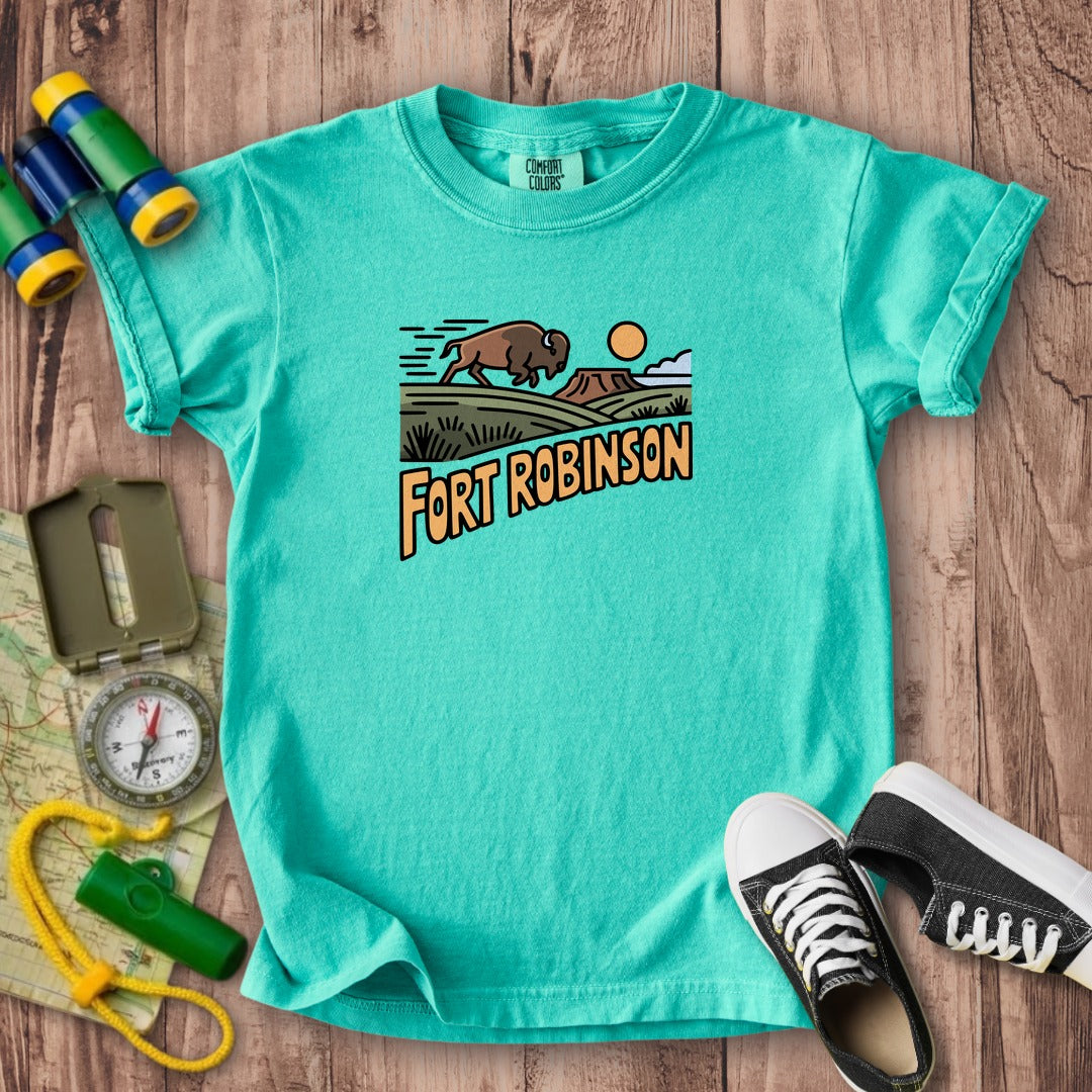 Fort Robinson State Park Kids Cotton T-Shirt