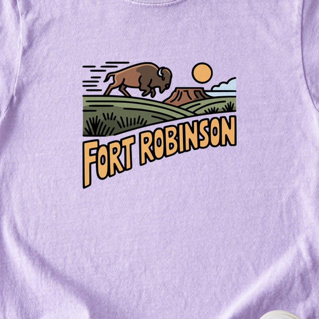 Fort Robinson State Park Kids Cotton T-Shirt