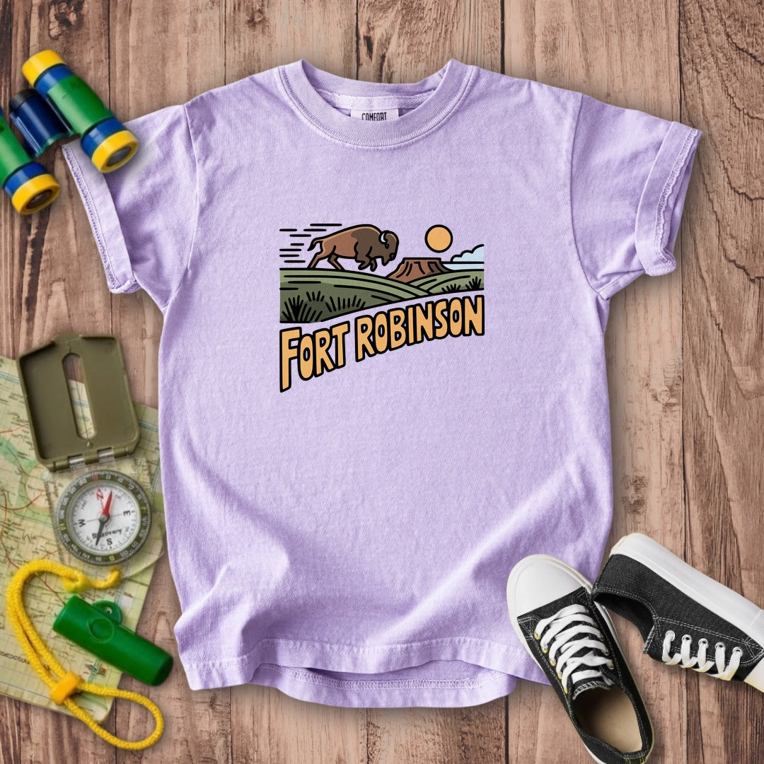 Fort Robinson State Park Kids Cotton T-Shirt