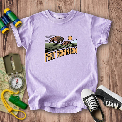 Fort Robinson State Park Kids Cotton T-Shirt