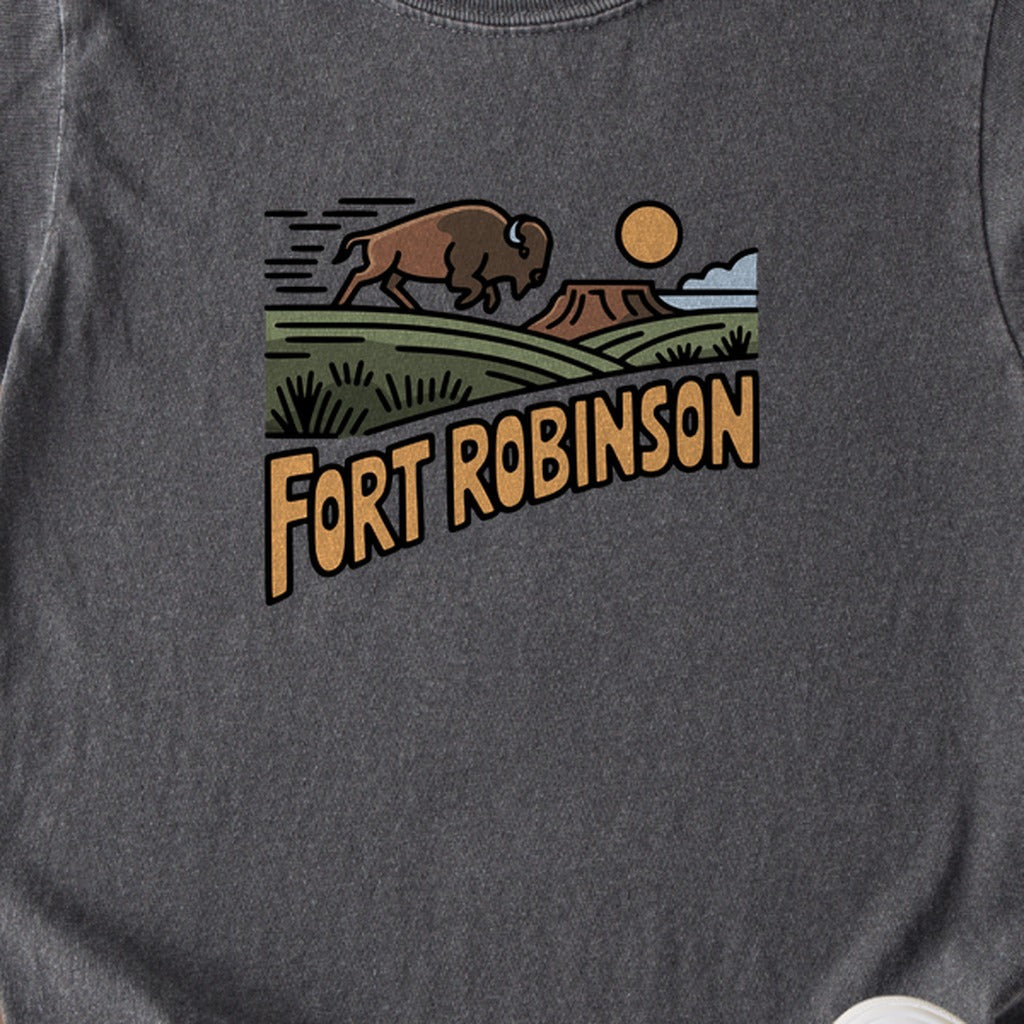 Fort Robinson State Park Kids Cotton T-Shirt