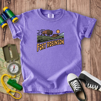 Fort Robinson State Park Kids Cotton T-Shirt