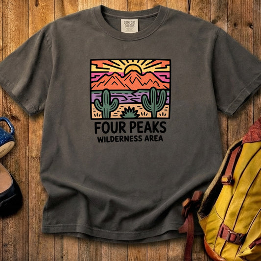 Four Peaks Wilderness Area Cotton T-Shirt