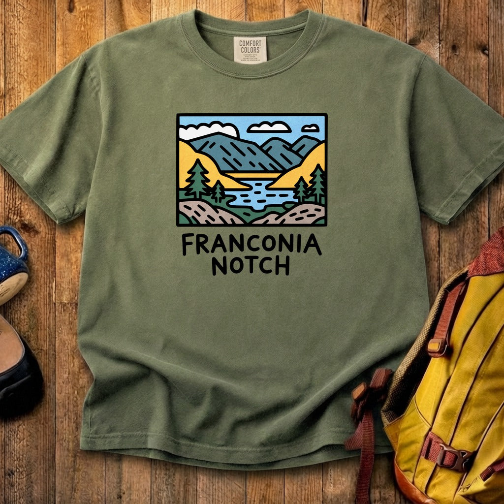 Franconia Notch State Park Cotton T-Shirt