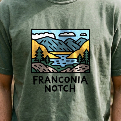 Franconia Notch State Park Cotton T-Shirt