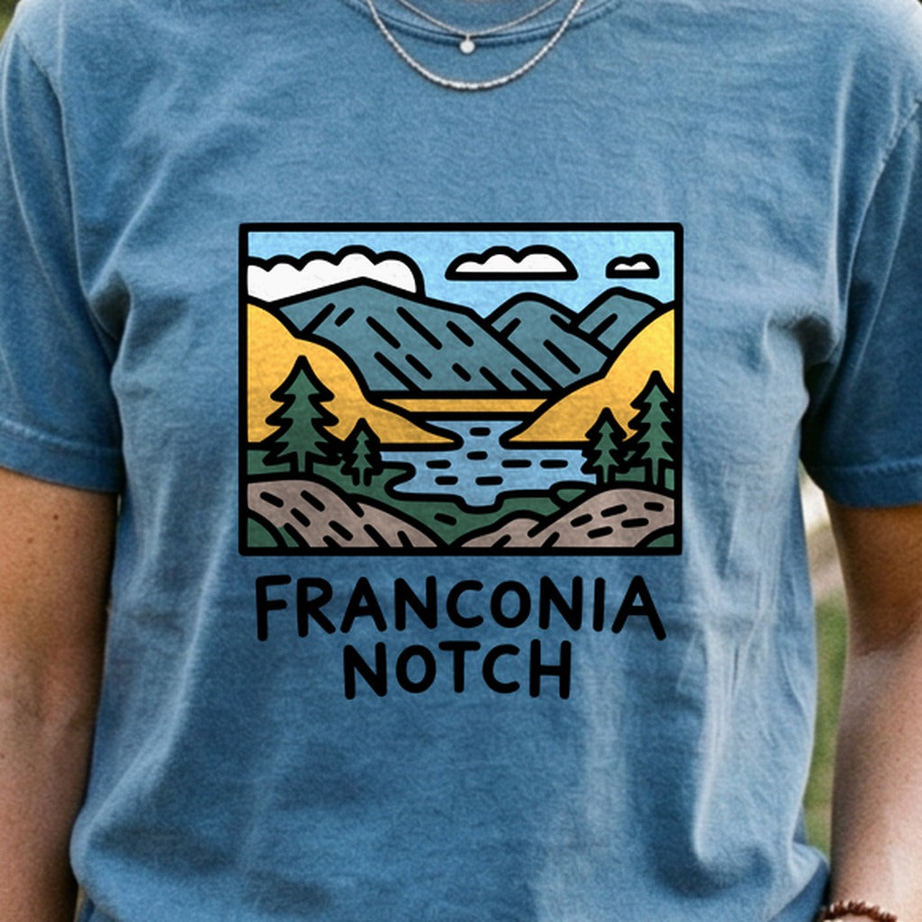 Franconia Notch State Park Cotton T-Shirt