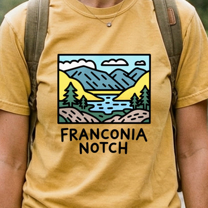 Franconia Notch State Park Cotton T-Shirt
