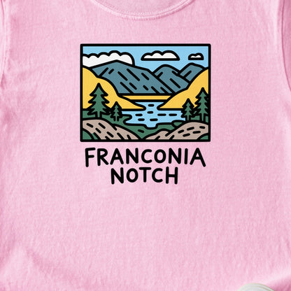 Franconia Notch State Park Kids Cotton T-Shirt