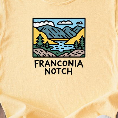 Franconia Notch State Park Kids Cotton T-Shirt