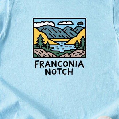 Franconia Notch State Park Kids Cotton T-Shirt