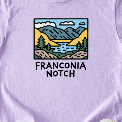 Franconia Notch State Park Kids Cotton T-Shirt