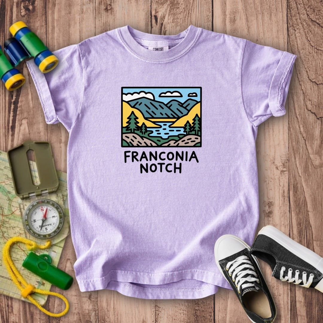 Franconia Notch State Park Kids Cotton T-Shirt