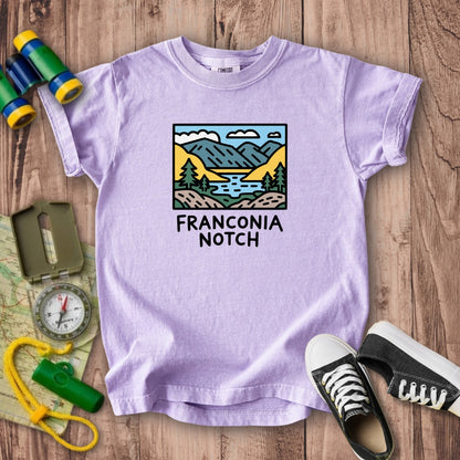 Franconia Notch State Park Kids Cotton T-Shirt