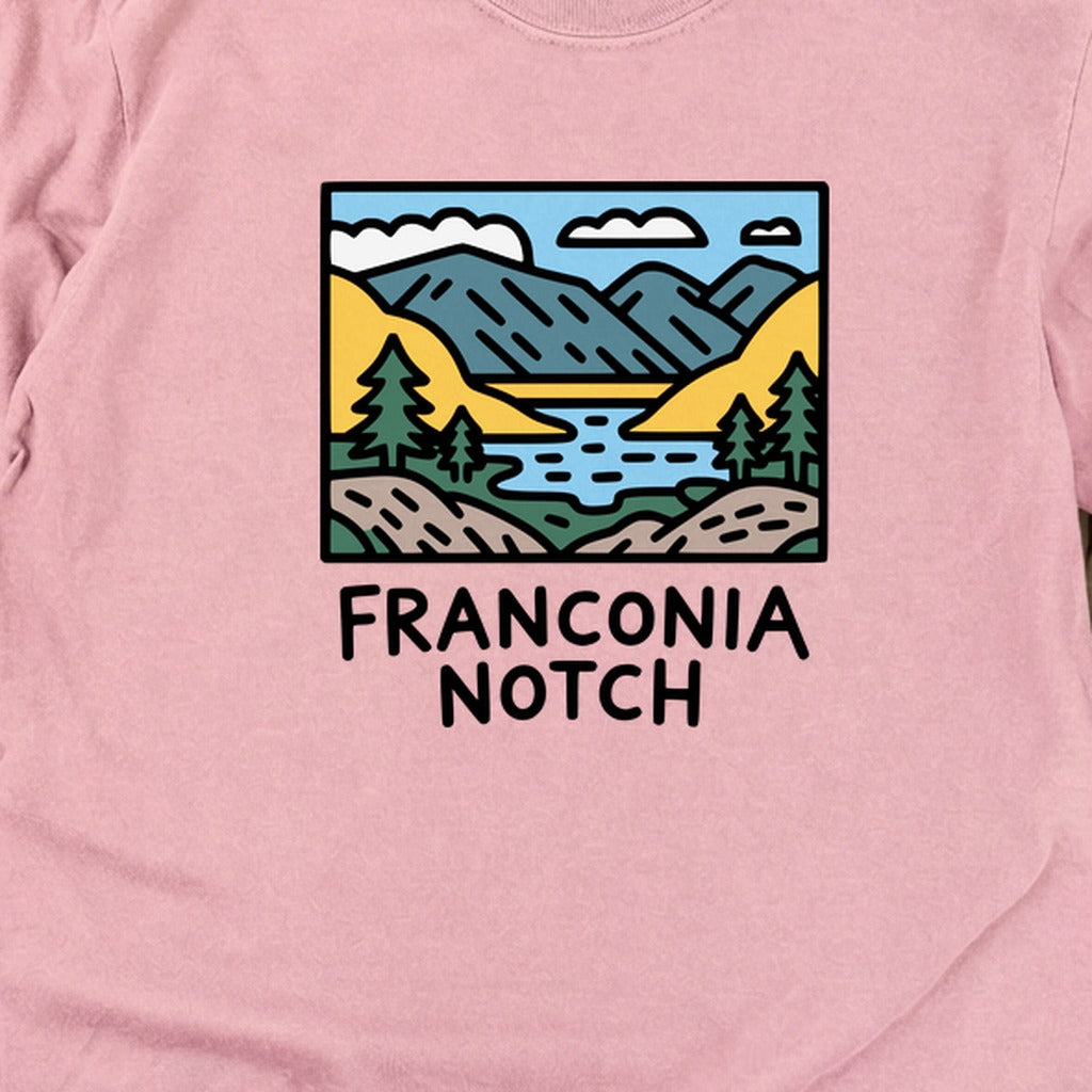 Franconia Notch State Park Cotton Long Sleeve