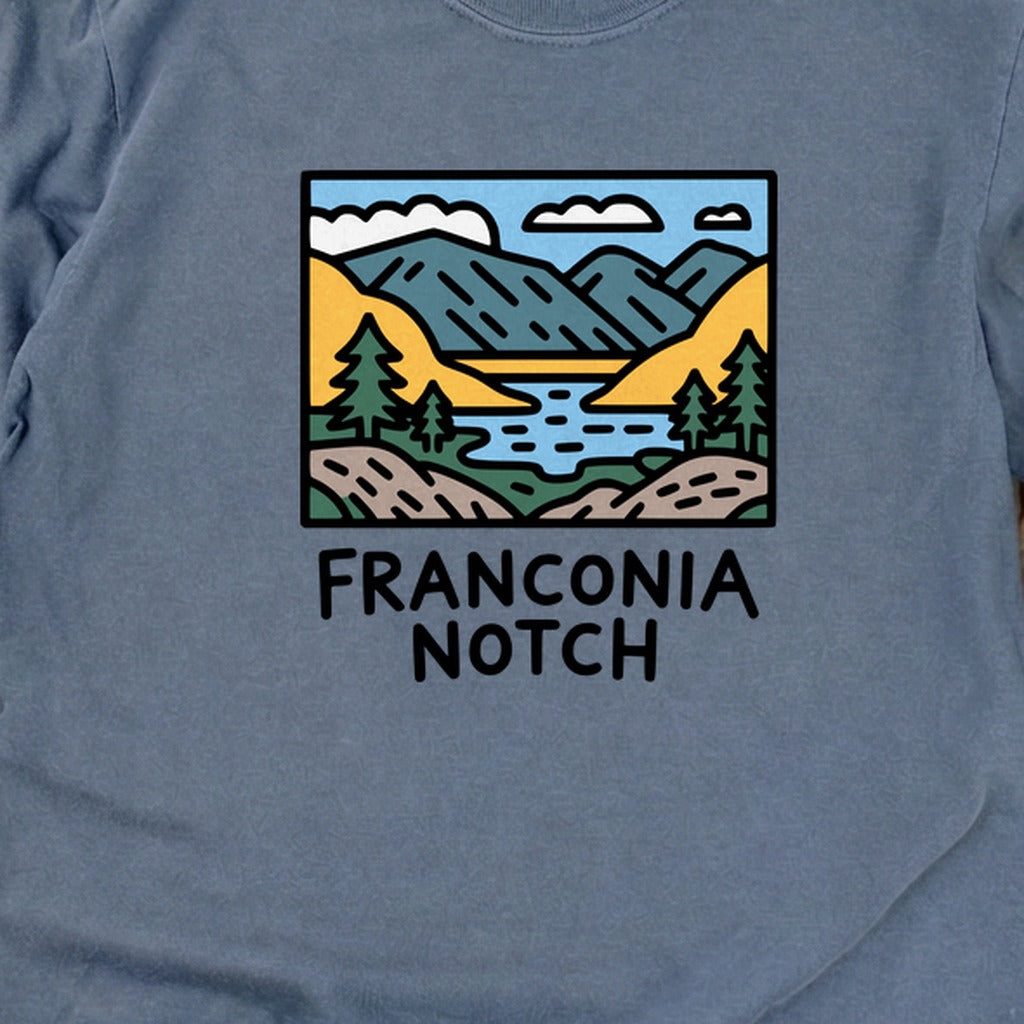 Franconia Notch State Park Cotton Long Sleeve