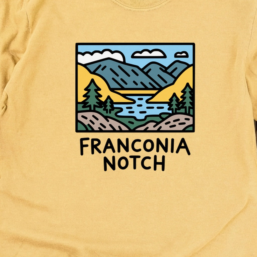 Franconia Notch State Park Cotton Long Sleeve