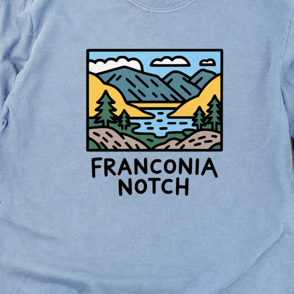 Franconia Notch State Park Cotton Long Sleeve