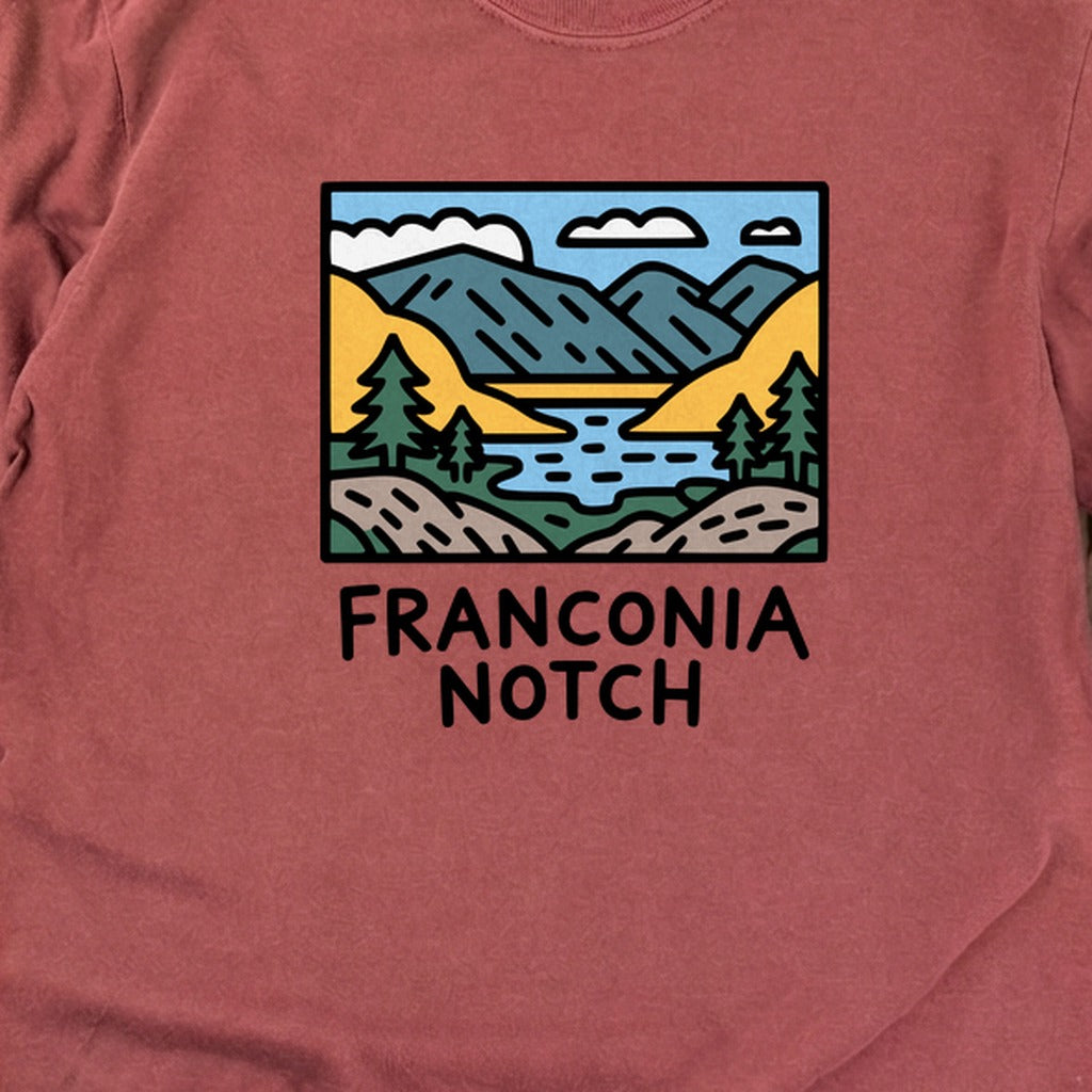 Franconia Notch State Park Cotton Long Sleeve