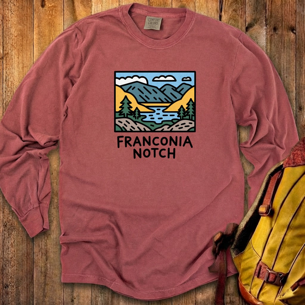 Franconia Notch State Park Cotton Long Sleeve