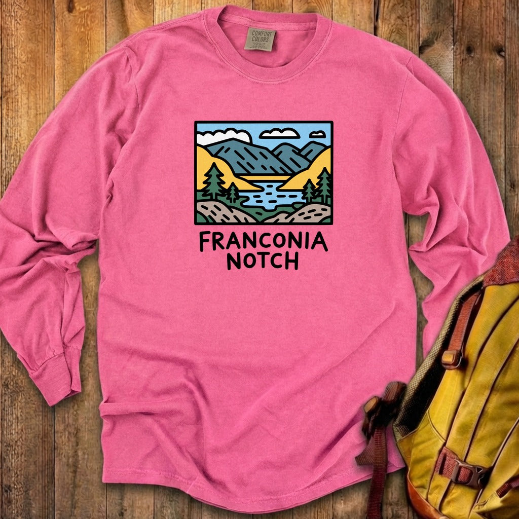 Franconia Notch State Park Cotton Long Sleeve