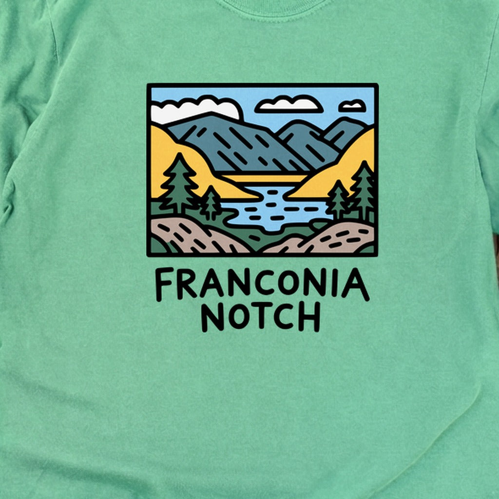 Franconia Notch State Park Cotton Long Sleeve