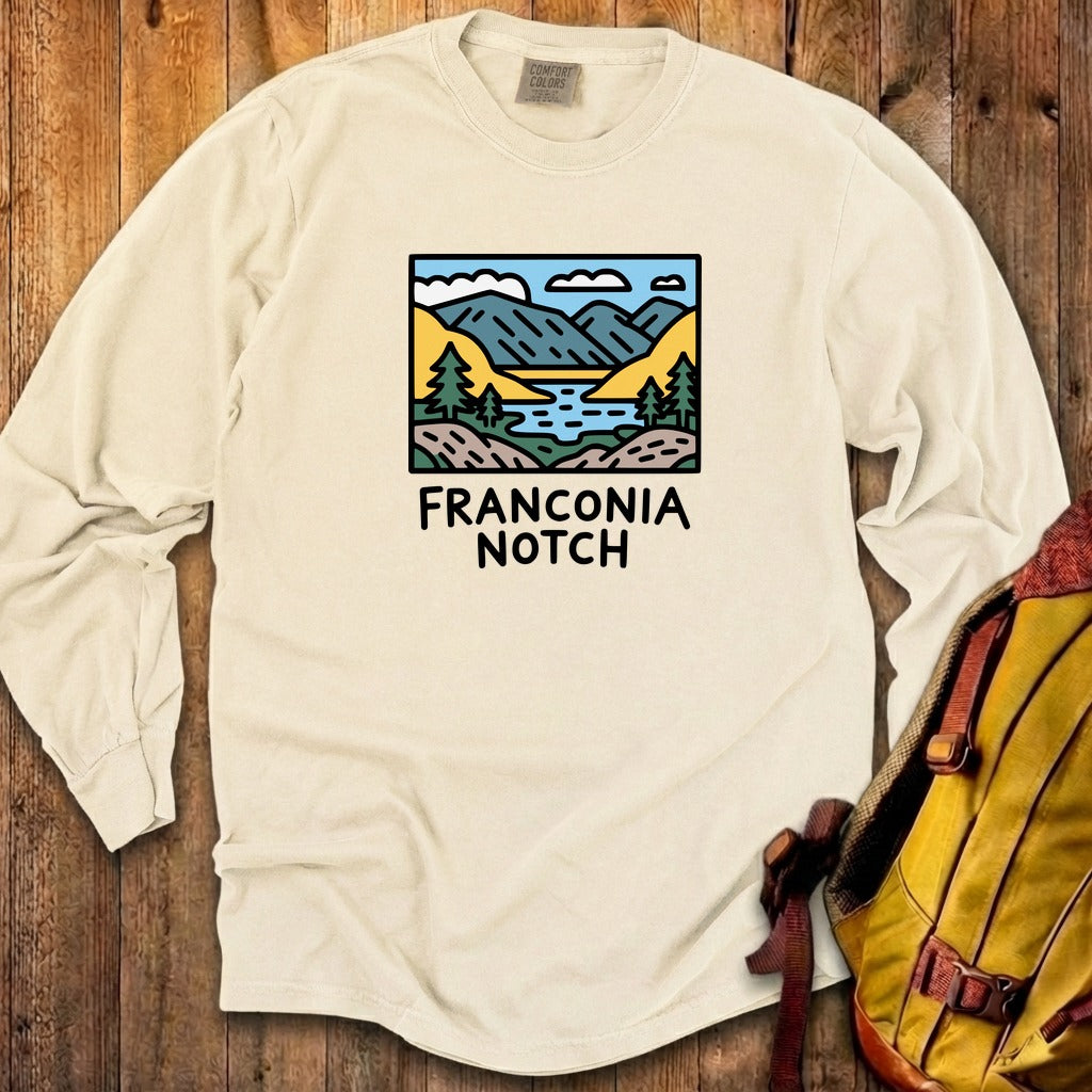 Franconia Notch State Park Cotton Long Sleeve