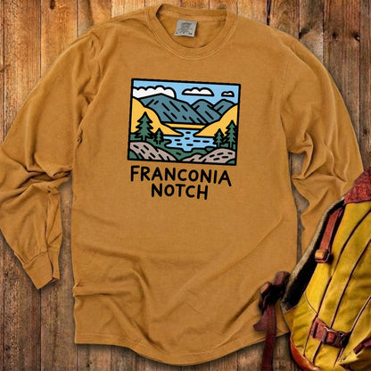 Franconia Notch State Park Cotton Long Sleeve