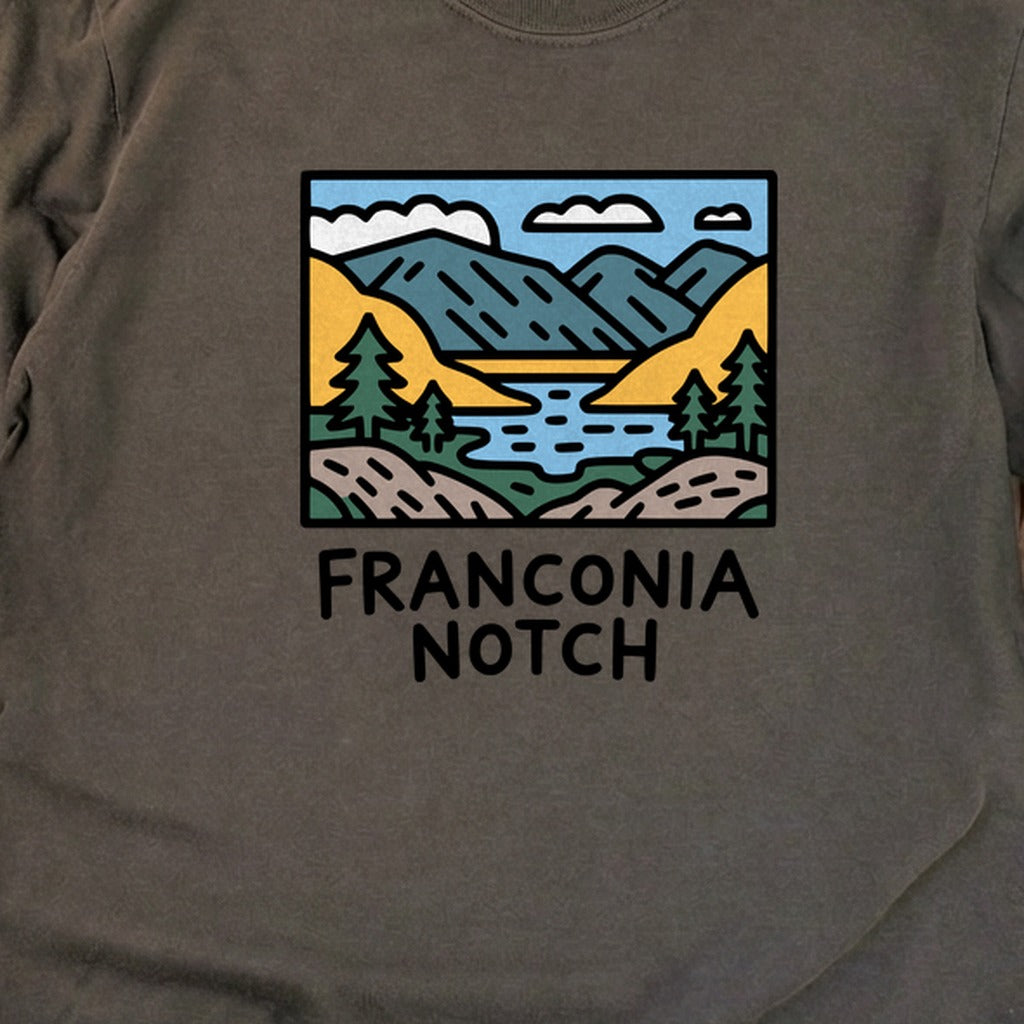 Franconia Notch State Park Cotton Long Sleeve