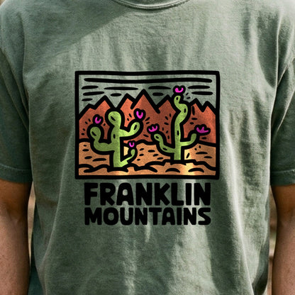 Franklin Mountains State Park Cotton T-Shirt