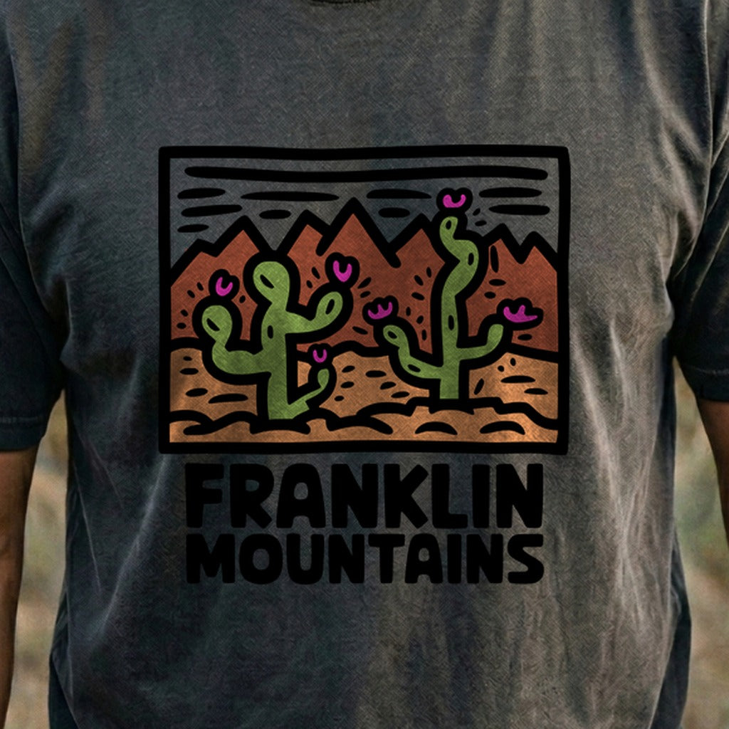 Franklin Mountains State Park Cotton T-Shirt