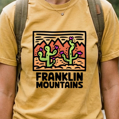 Franklin Mountains State Park Cotton T-Shirt