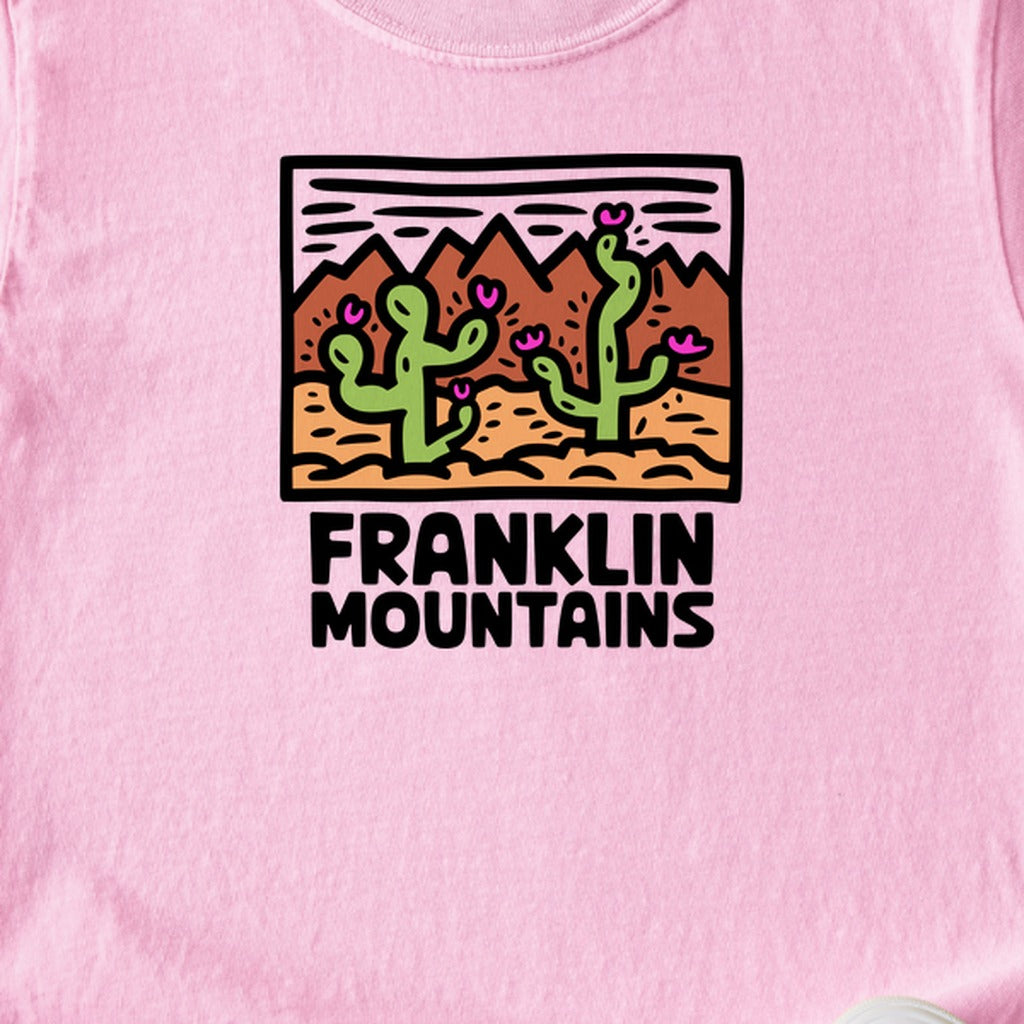 Franklin Mountains State Park Kids Cotton T-Shirt
