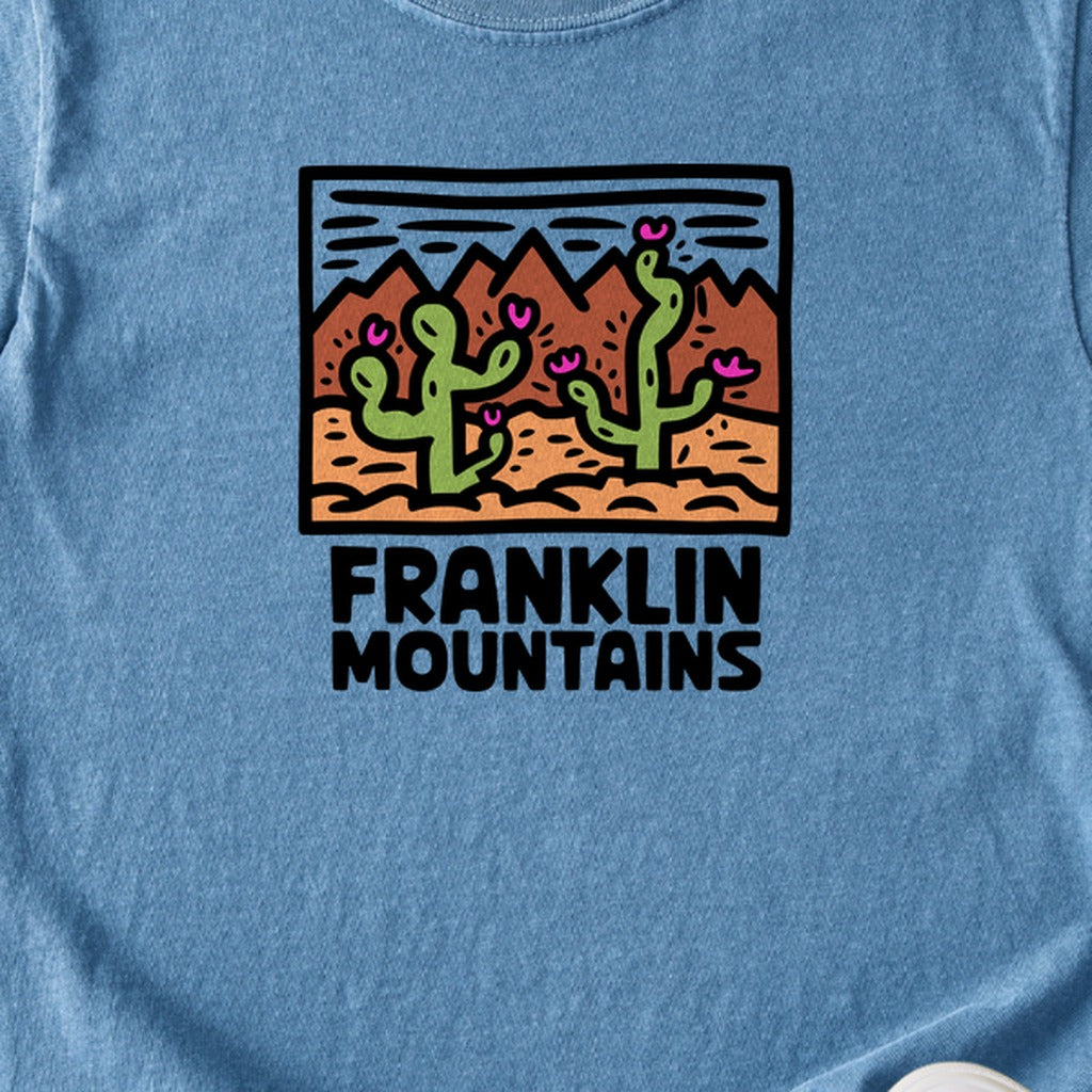 Franklin Mountains State Park Kids Cotton T-Shirt