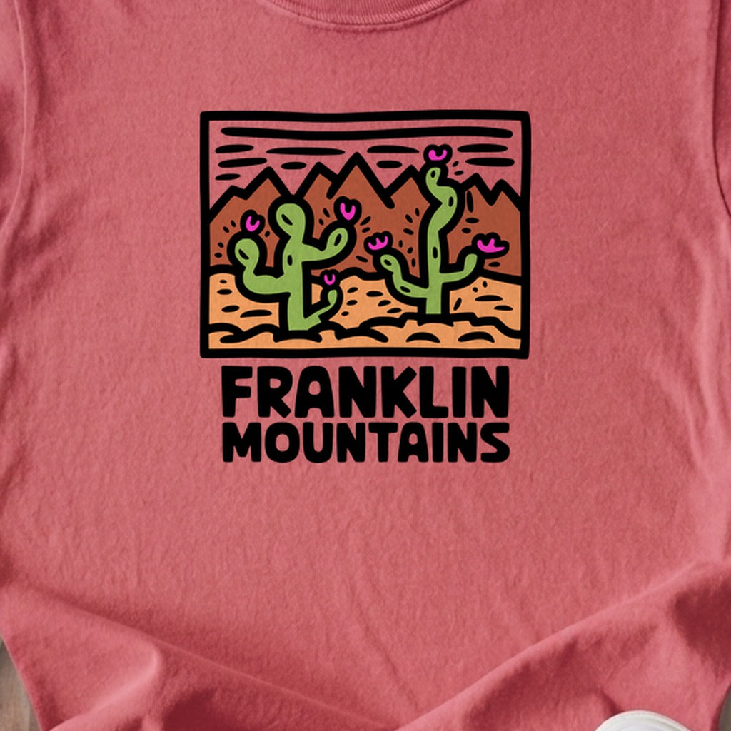 Franklin Mountains State Park Kids Cotton T-Shirt