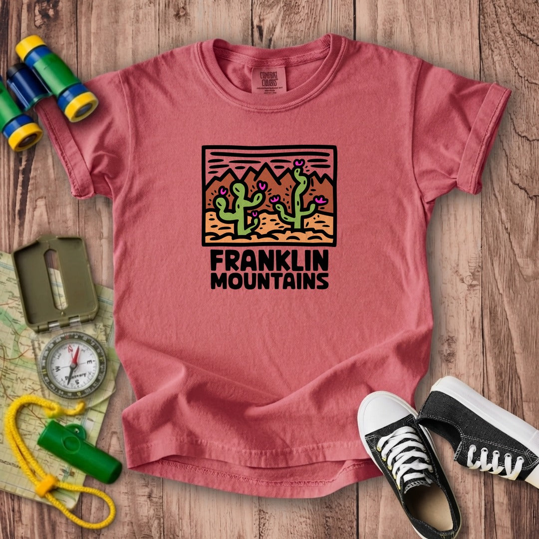 Franklin Mountains State Park Kids Cotton T-Shirt