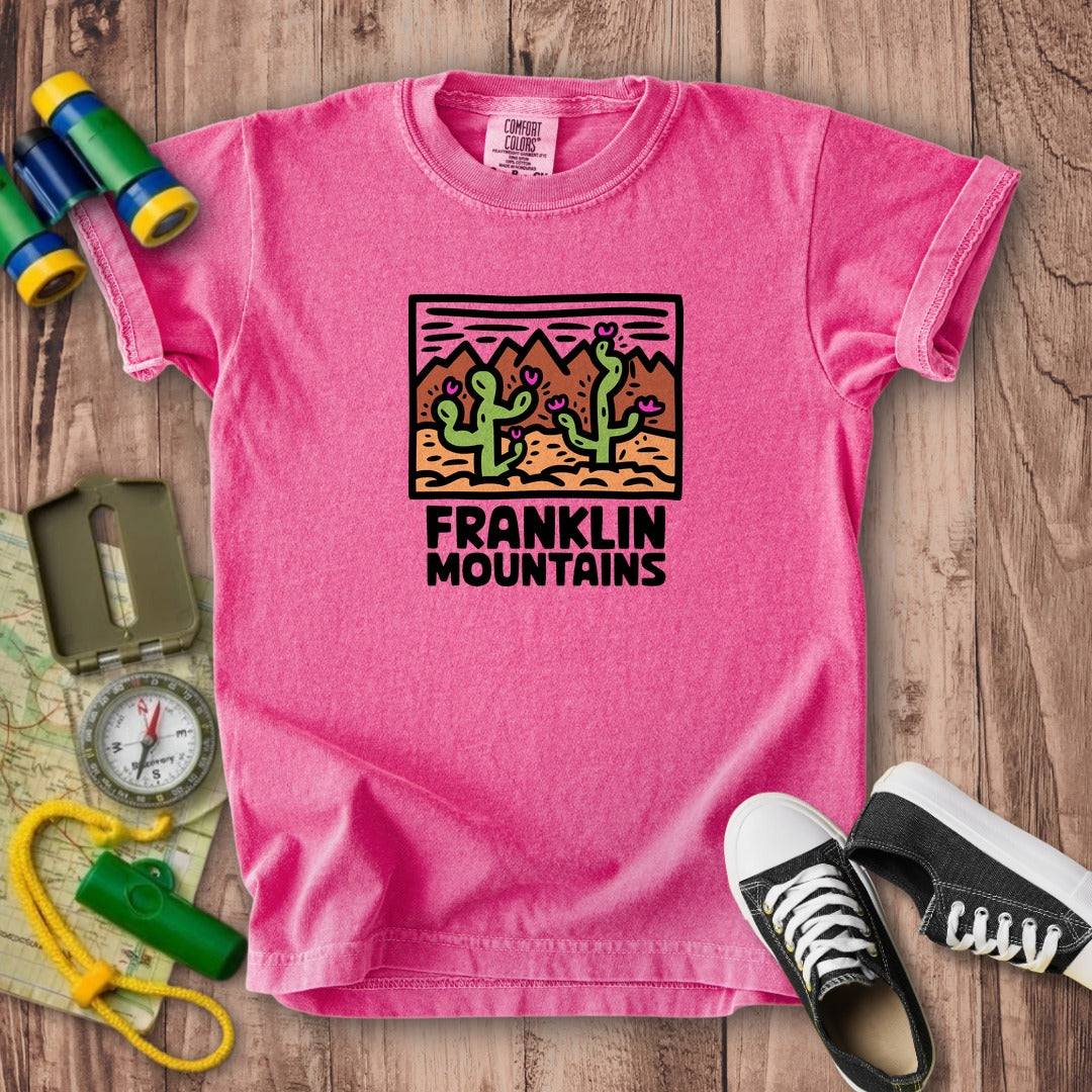 Franklin Mountains State Park Kids Cotton T-Shirt