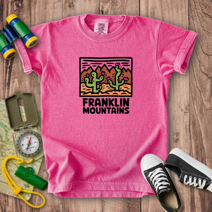 Franklin Mountains State Park Kids Cotton T-Shirt