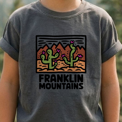 Franklin Mountains State Park Kids Cotton T-Shirt