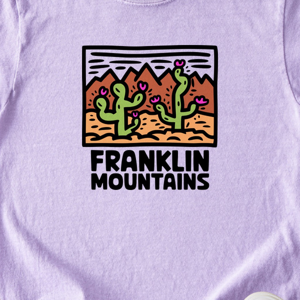 Franklin Mountains State Park Kids Cotton T-Shirt