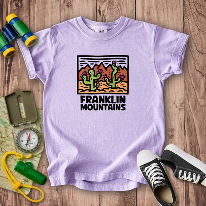 Franklin Mountains State Park Kids Cotton T-Shirt