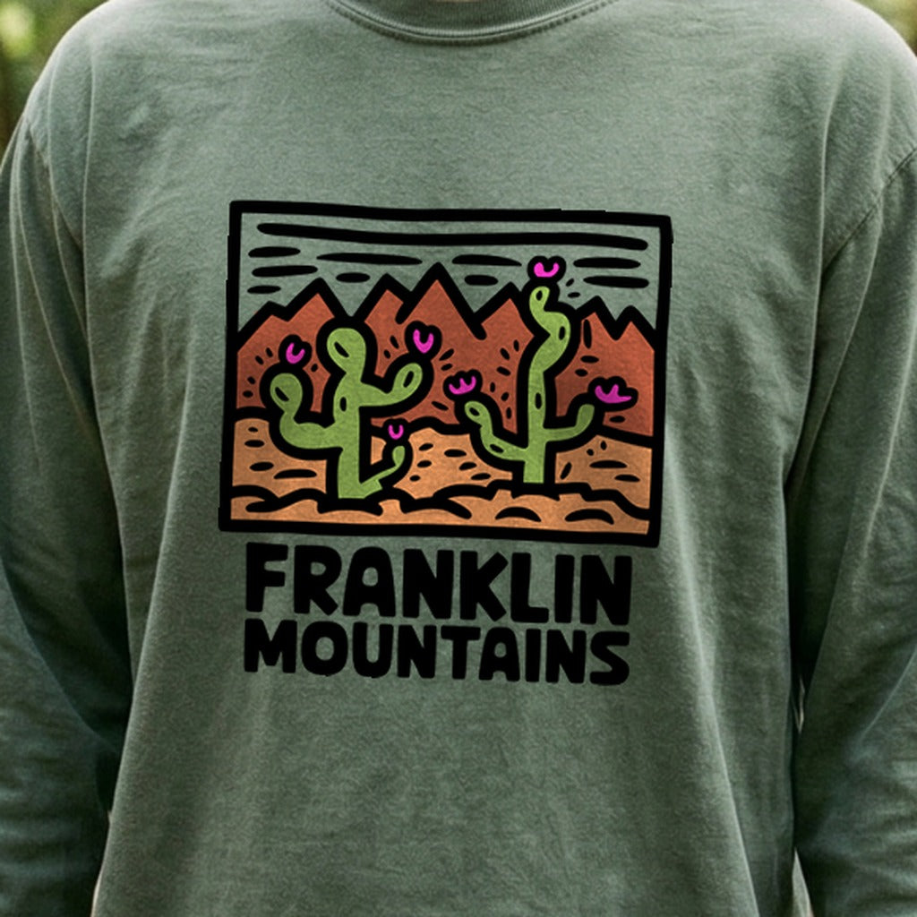 Franklin Mountains State Park Cotton Long Sleeve